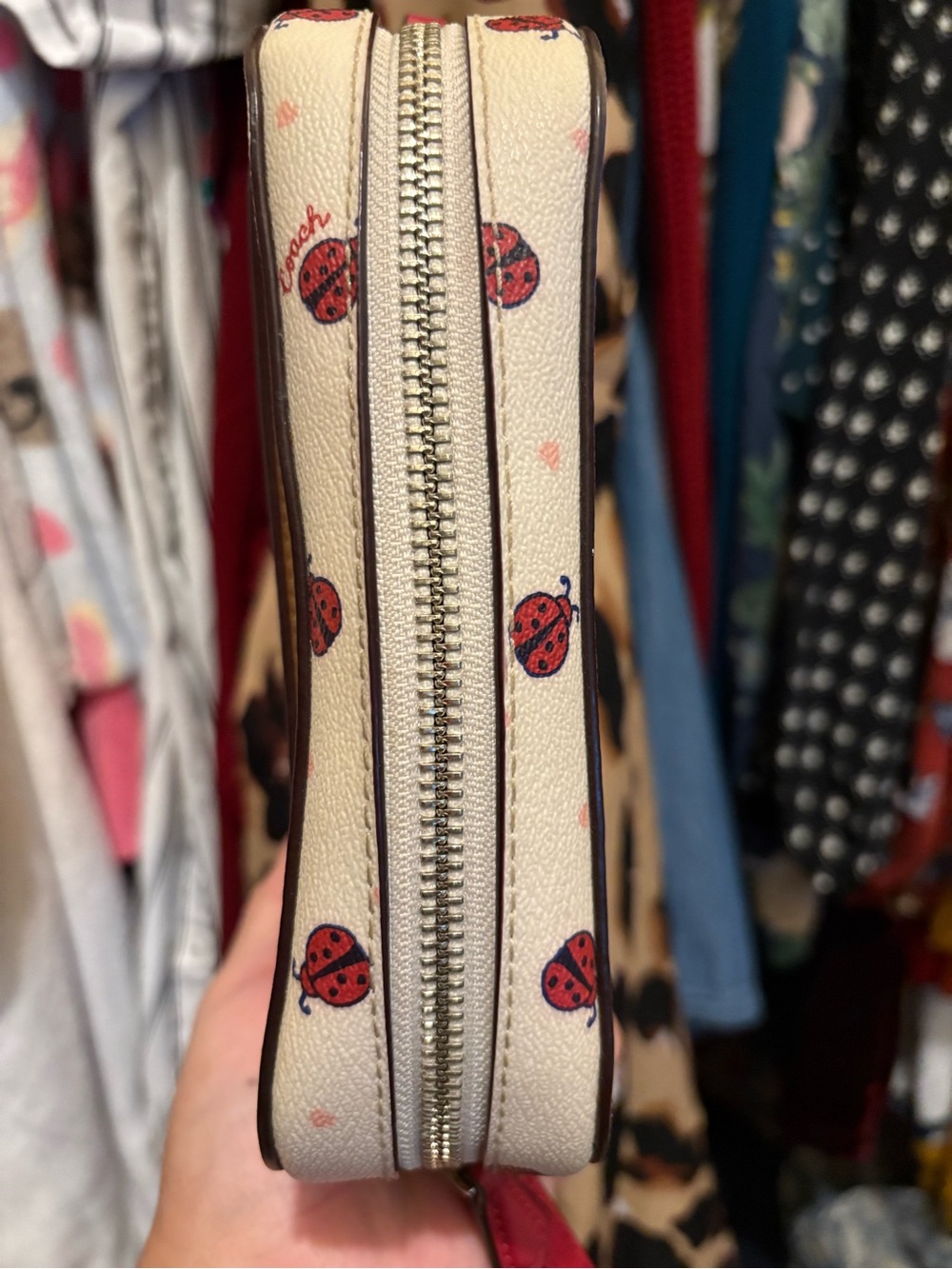Coach | Mini Camera Bag | Lady Bug Print - Picture 9 of 13